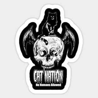 Cat Nation Sticker